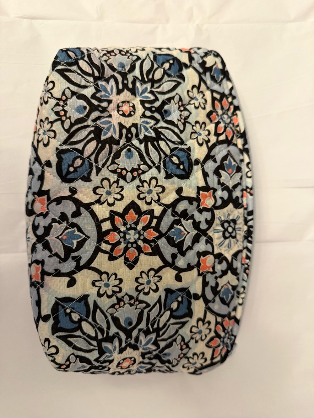 Vera Bradley Coral, Blue & Black Floral Mini Bag